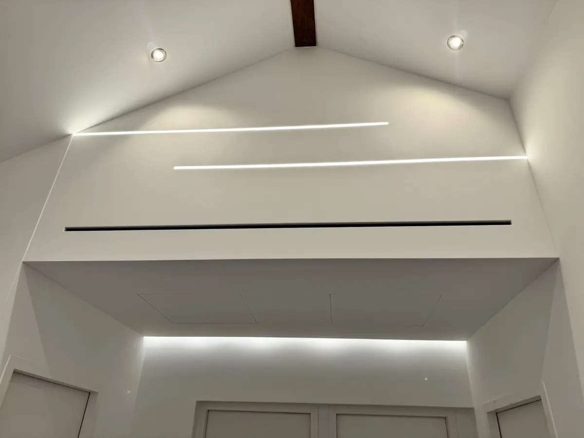 Caisson de plafond en plaques de plâtre à Lucinges (Haute-Savoie) — KGK